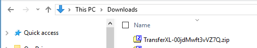 zip file download example