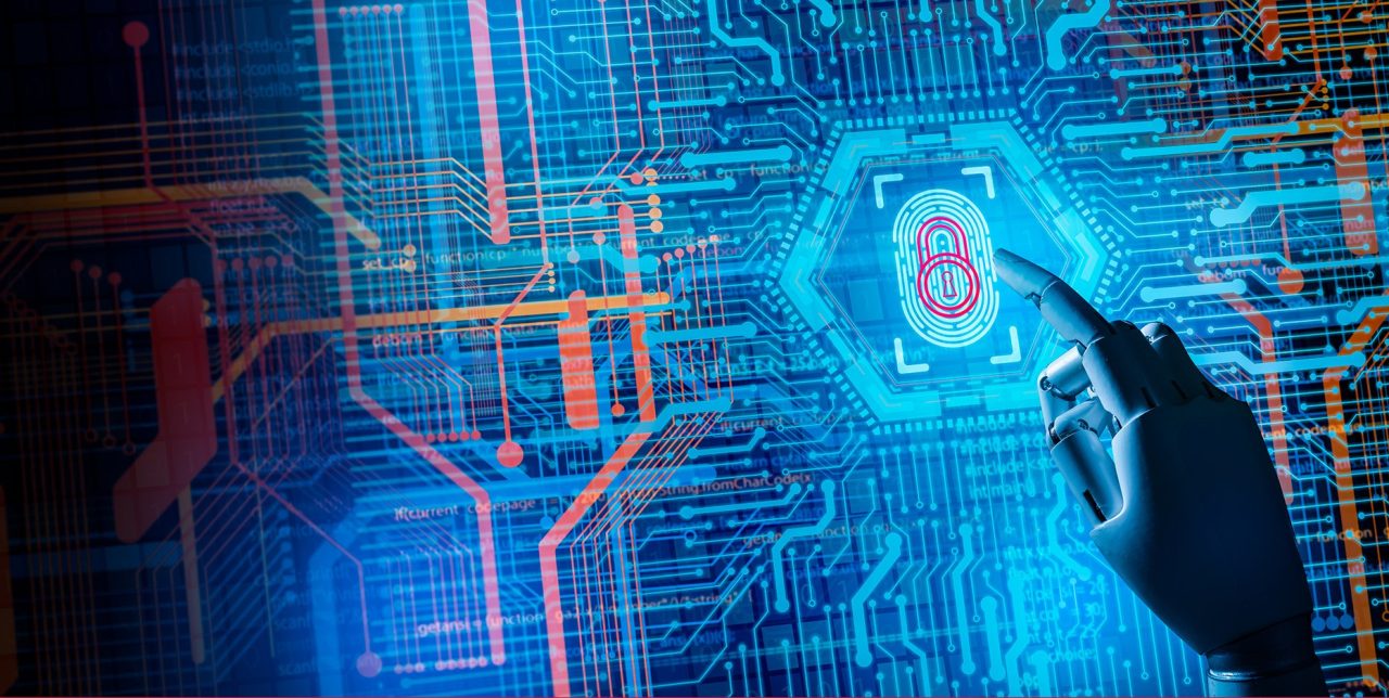 AI cyber security locked