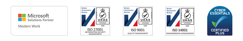 Managed IT Support Accreditations