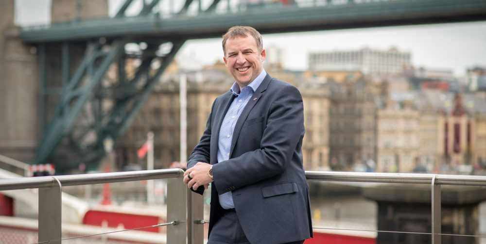 Chris Fraser at Aspire's Quayside HQ