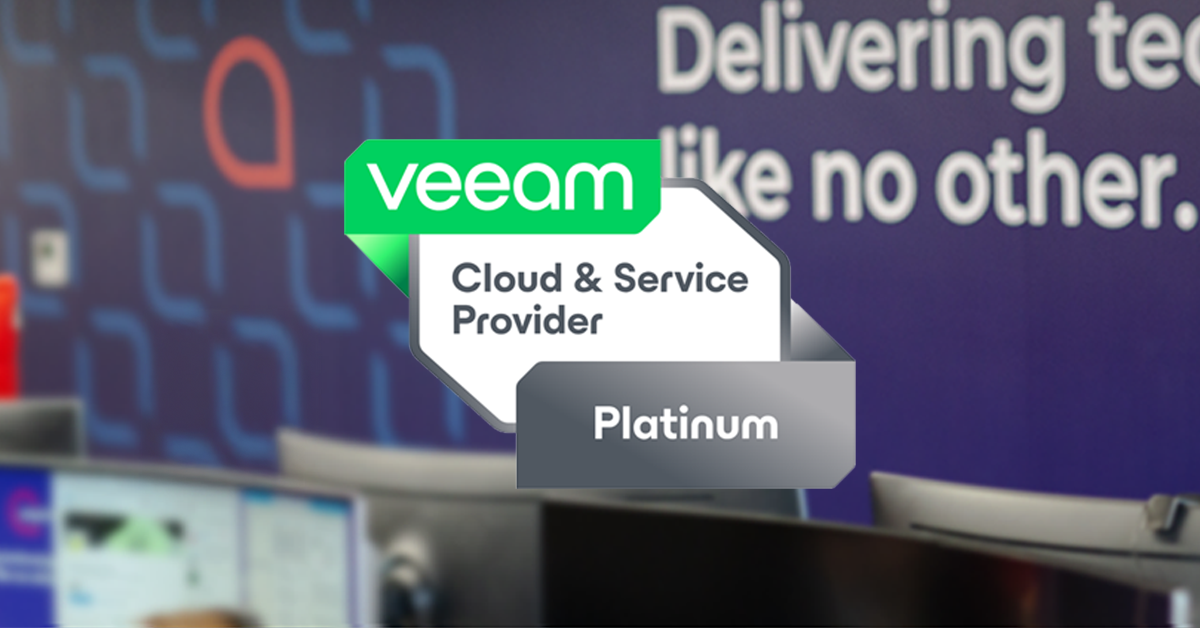 Veeam Platinum Status Accreditation