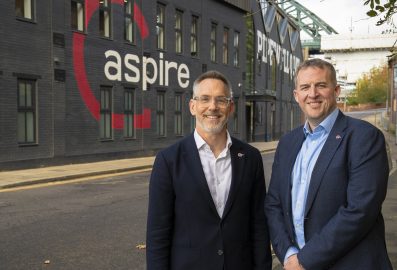 Tom Howard, CFO and Chris Fraser, CEO at Aspire HQ
