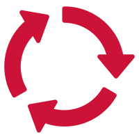 Circle arrows icon