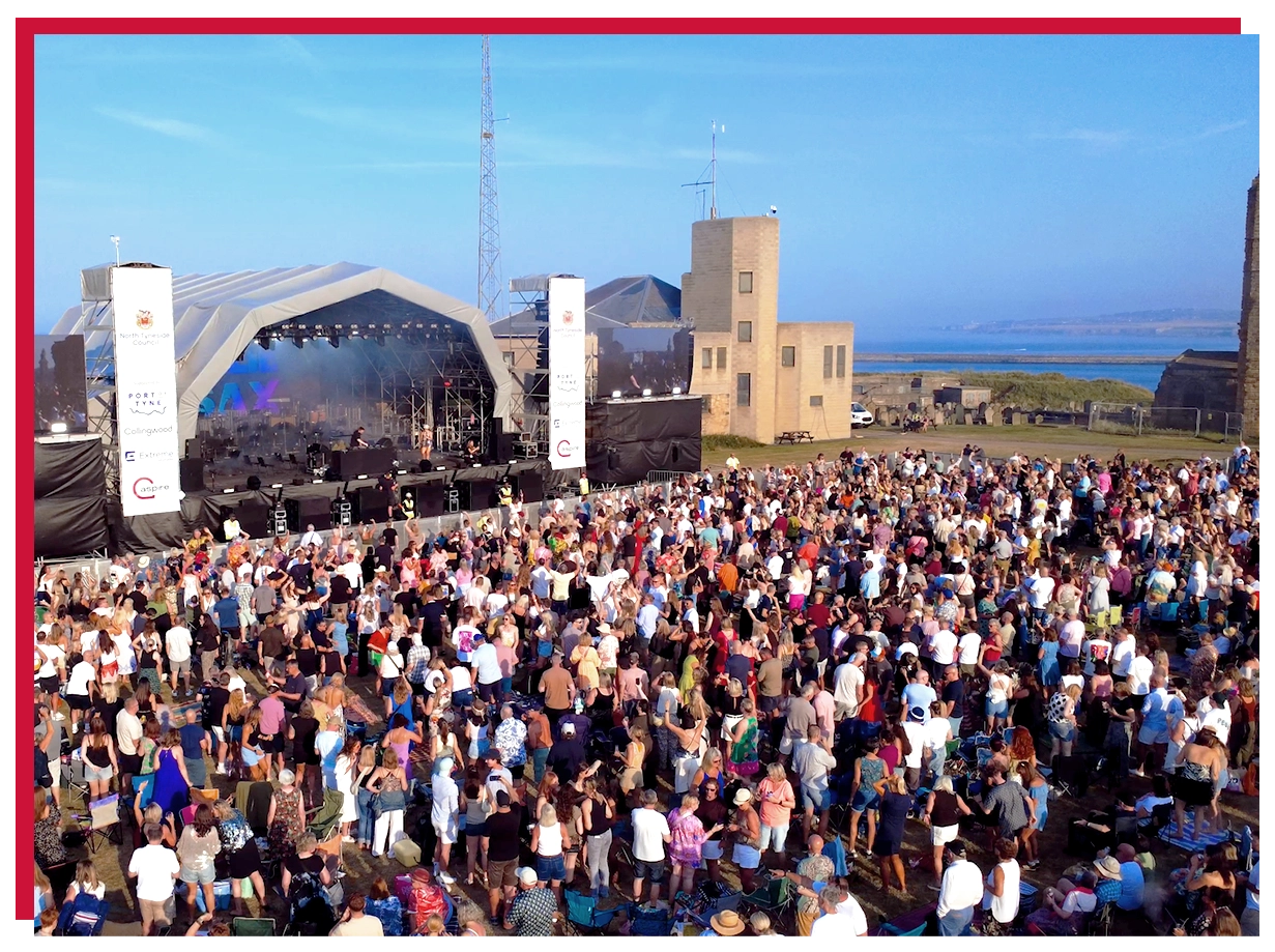 Mouth of the Tyne Festival main stage